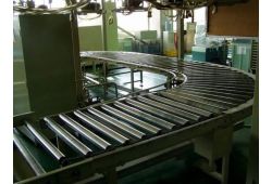 BĂNG TẢI CONG CON LĂN RULLO INOX
